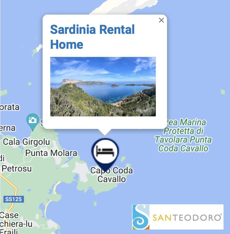 Apartment San Teodoro Punta Est Stupendo Trilocale Vista Mare Capo Coda Cavallo